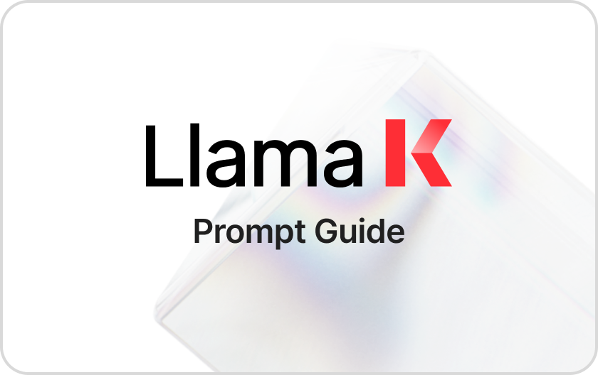 Llama K prompt 추상적 이미지